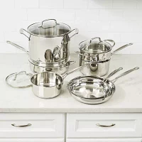 Cuisinart Stainless Steel 11-pc. Cookware Set