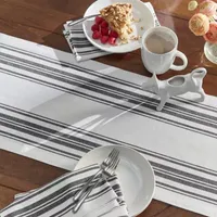 Elrene Home Fashions Farmhouse Living Homestead Stripe Table Runner