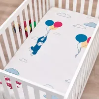 Universal Curious George Crib Sheet