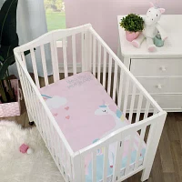 Nojo Unicorn And Rainbow Mini Crib Sheet