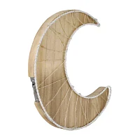 Nojo Light Up Moon Wood Wall Art