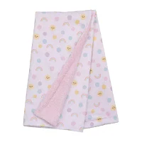 Nojo Sunshine And Rainbow Fleece Baby Blanket