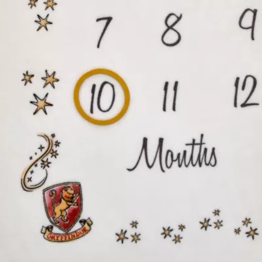 Warner Bros Harry Potter Baby Milestone Blanket
