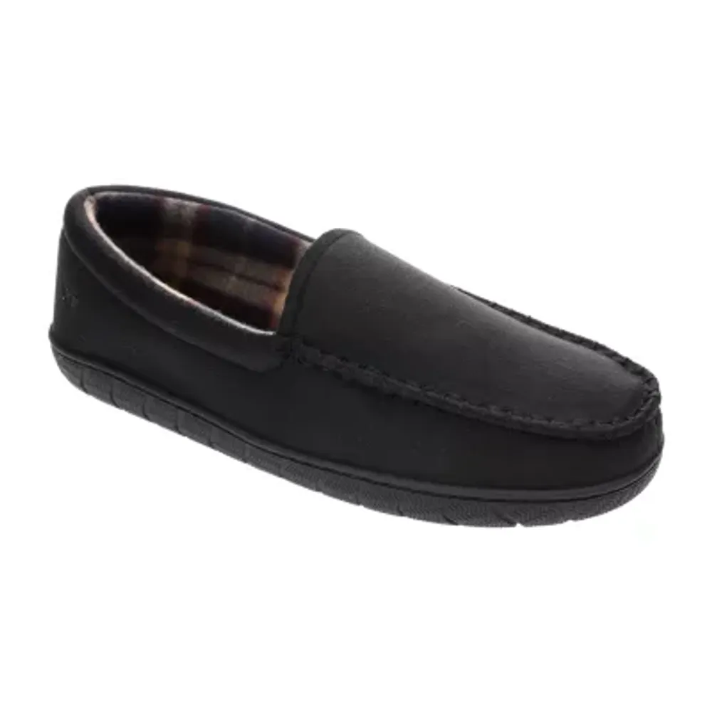 Deer Stags Nordic Mens Clog Slippers, Color: Black - JCPenney