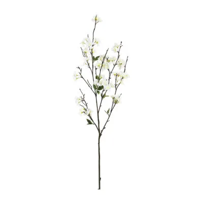 Vickerman 40" White Cherry Blossom 3pk Artificial Flowers