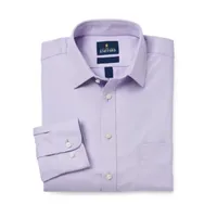 Stafford Premium Stretch Mens Regular Fit Fabric Wrinkle Free Long Sleeve Dress Shirt