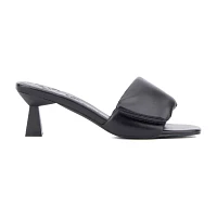 Olivia Miller Womens Allure Heeled Sandals