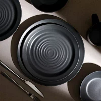 Stone + Lain Orbit 4-pc. Stoneware Salad Plate