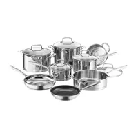 Cuisinart Professional Series Stainless Steel 13-pc. Cookware Set