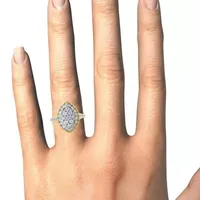 Womens / CT. T.W. Mined White Diamond 10K Gold Cocktail Ring