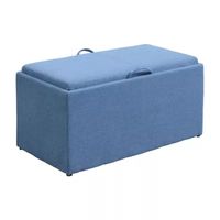 Convenience Concepts Sheridan Storage Bench w/ 2 Side Ottomans