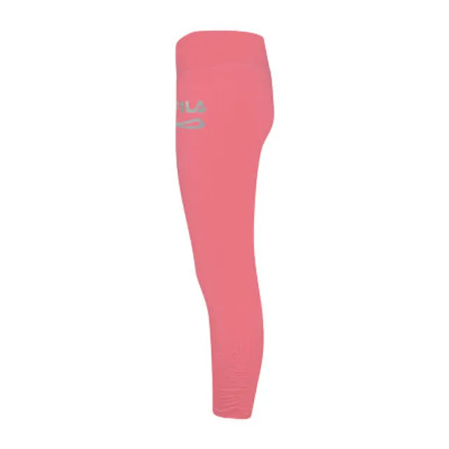 Mid-Rise Go-Dry 7/8-Length Performance Leggings for Girls