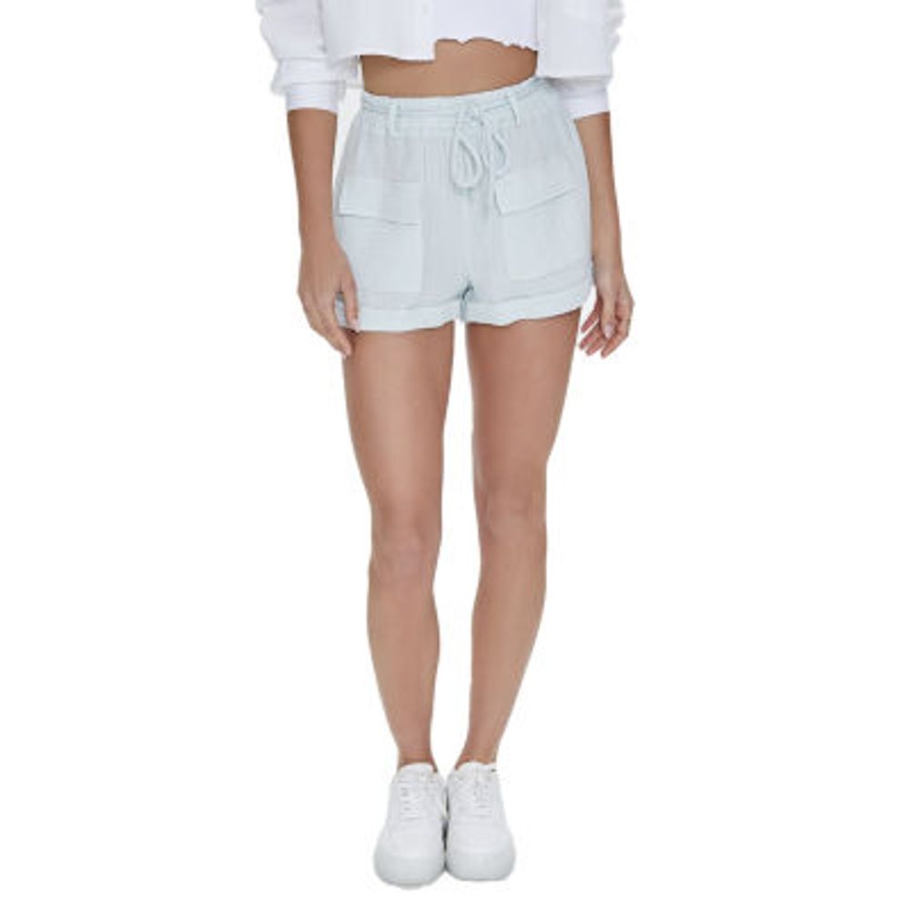 Forever 21 Womens Mid Rise Pull-On Short Juniors