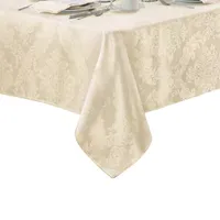 Elrene Home Fashions Barcelona Jacquard Damask Tablecloth