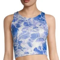 Champion Womens Round Neck Sleeveless Crop Top