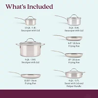 Anolon Everlast Stainless Steel Ceramic 11-pc. Cookware Set