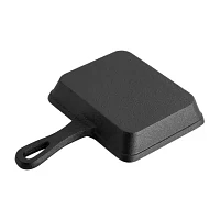 MegaChef Cast Iron Mini Square Frying Pan