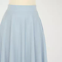 White Mark Womens Midi A-Line Skirt