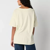 Juniors Ibiza Spain Oversized Tee Womens Crew Neck Short Sleeve Graphic T-Shirt