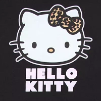 Juniors Womens Crew Neck Short Sleeve Hello Kitty Graphic T-Shirt