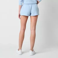 New World Monchichi Varsity Fleece Short Womens Pull-On Juniors