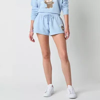 New World Monchichi Varsity Fleece Short Womens Pull-On Juniors