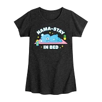 Big Girls Crew Neck Short Sleeve Care Bears T-Shirt
