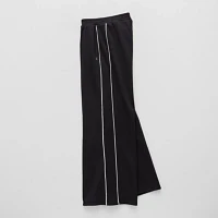 Xersion Little & Big Girls High Rise Wide Leg Track Pant
