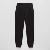 Xersion Little & Big Boys Mid Rise Cuffed Fleece Jogger Pant