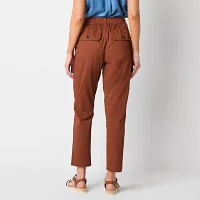 St. John's Bay-Tall Womens Slim Flat Front Pant