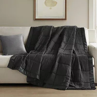 Madison Park Prospect Lightweight Down Alternative Blanket with Satin Trim