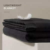 Madison Park Prospect Lightweight Down Alternative Blanket with Satin Trim