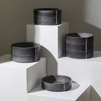 Stone + Lain Bao 4-pc. Stoneware Pasta Bowl