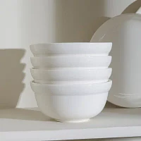 Stone + Lain Virtuo 4-pc. Porcelain Cereal Bowl