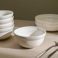 Stone + Lain Virtuo 4-pc. Porcelain Cereal Bowl