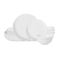 Stone + Lain Virtuo 4-pc. Porcelain Dinnerware Set