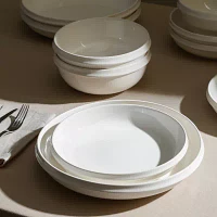 Stone + Lain Verso 4-pc. Porcelain Salad Plate