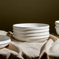 Stone + Lain Verso 4-pc. Porcelain Salad Plate