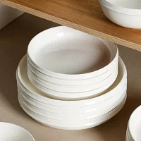 Stone + Lain Verso 4-pc. Porcelain Salad Plate