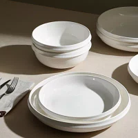 Stone + Lain Verso 4-pc. Porcelain Dinnerware Set