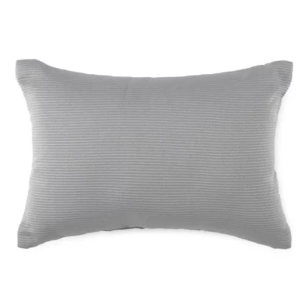 Home Expressions Solid Ottoman Lumbar Pillow