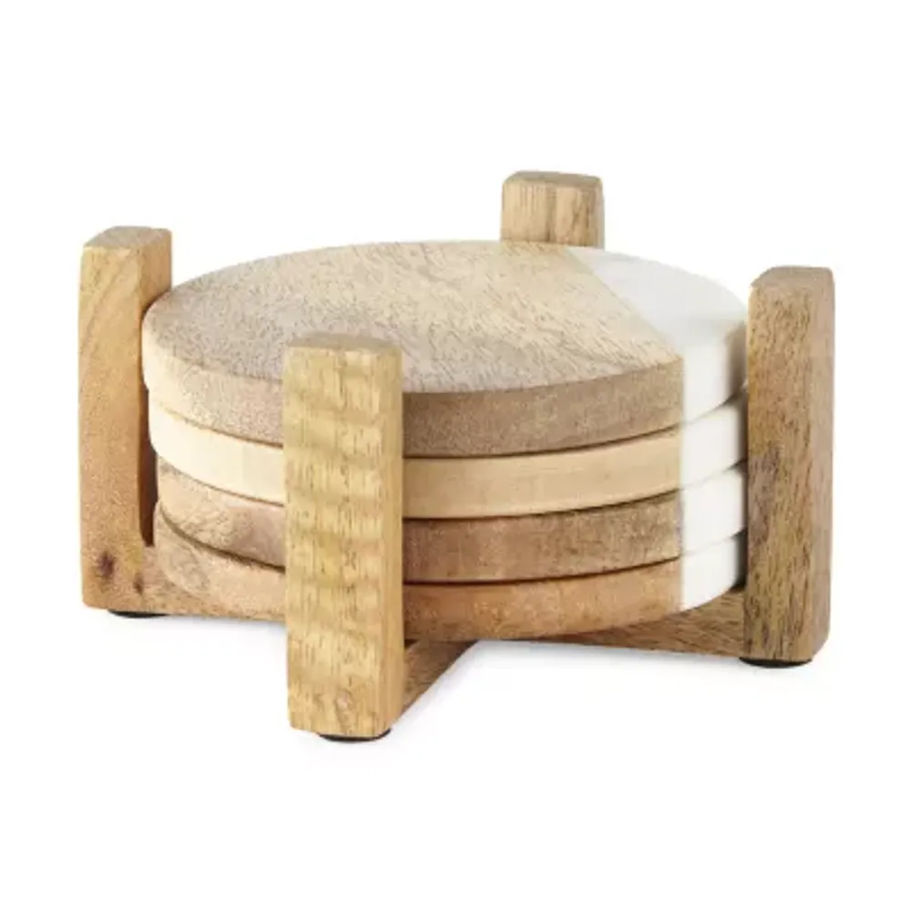 4-pack Wooden Coasters