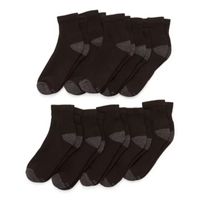 Xersion Little & Big Boys Pair Quarter Socks