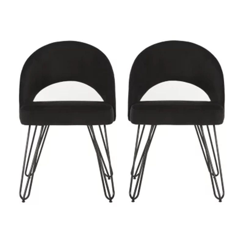 Jora Dining Collection 2-pc. Upholstered Side Chair