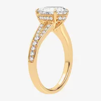 Signature By Modern Bride (H-I / Si1-Si2) Womens 1 3/4 CT. T.W. Lab Grown White Diamond 14K Gold Pear Engagement Ring