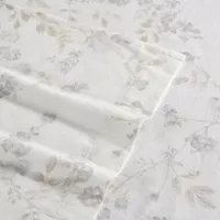 Laura Ashley 100% Cotton Brushed Flannel Deep Pocket Sheet Set