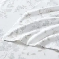 Laura Ashley 100% Cotton Brushed Flannel Deep Pocket Sheet Set