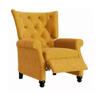 Habe Push Back Tufted Roll-Arm Recliner