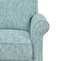 Keaton Push Back Roll-Arm Recliner