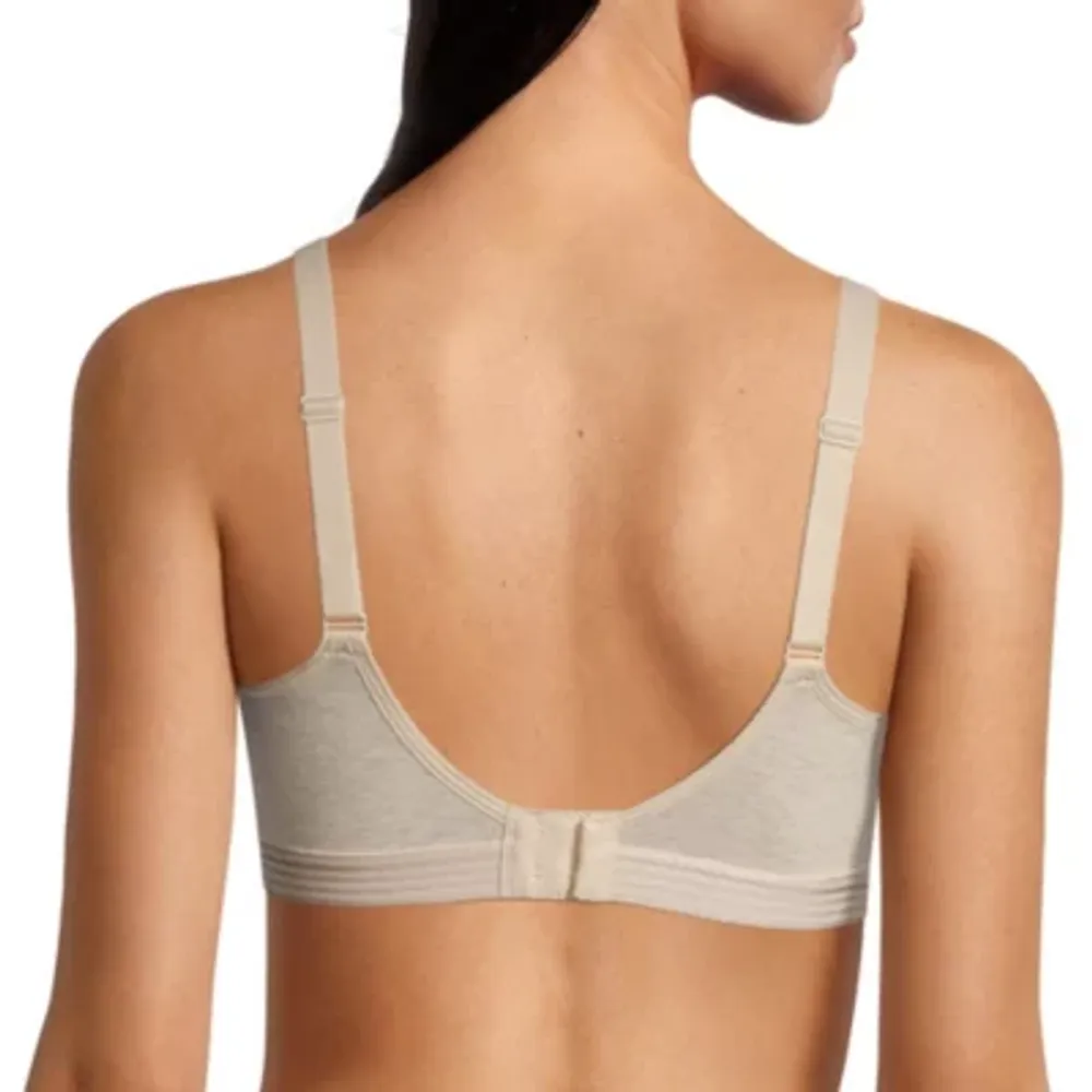 Ambrielle Organic Cotton Unlined Wirefree Comfort Bra